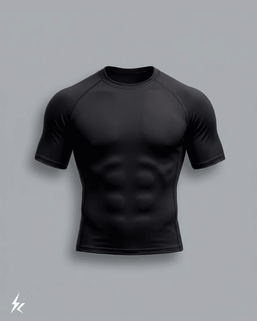 BLACK COMPRESSION SHIRT