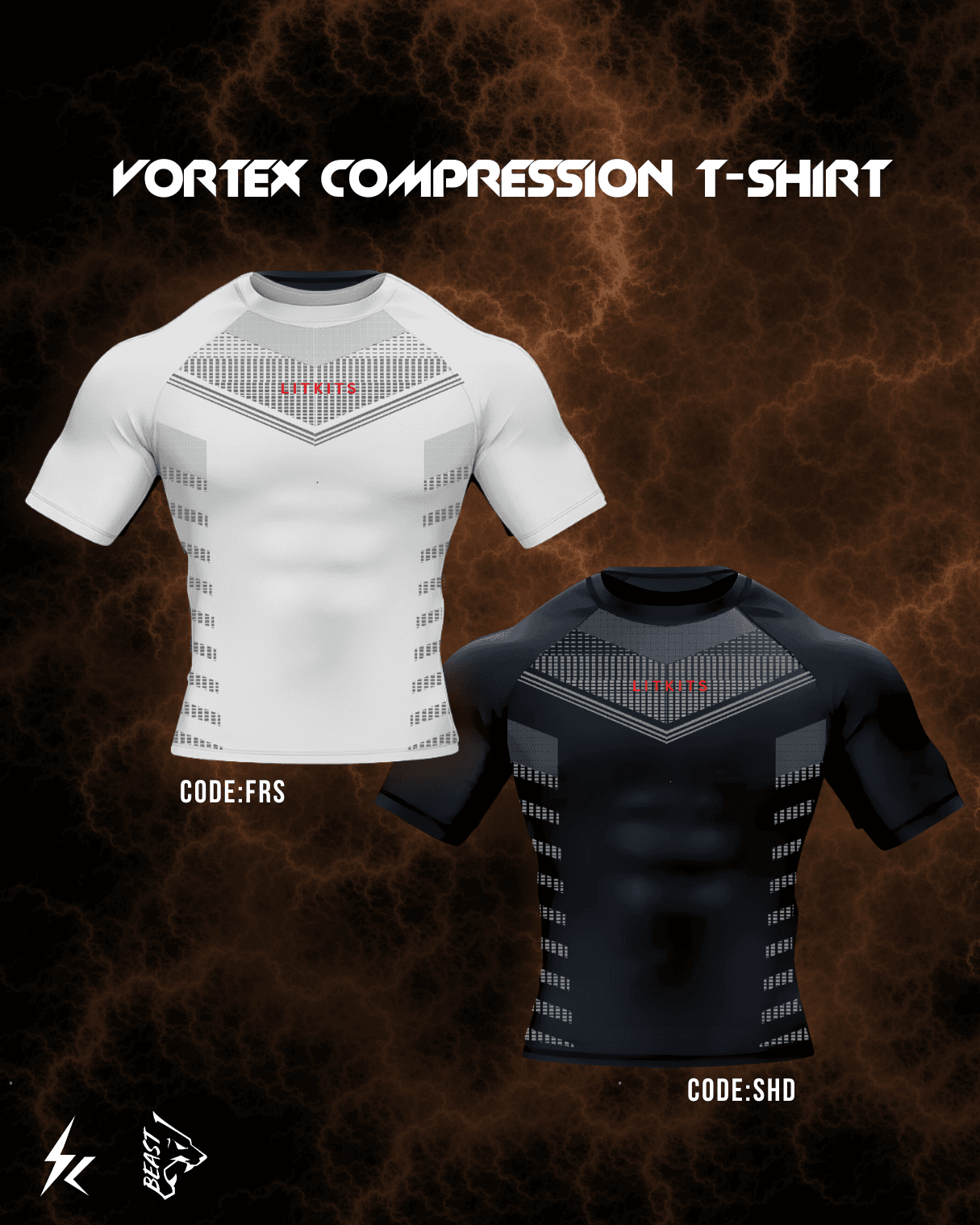 Vortex compression tshirt