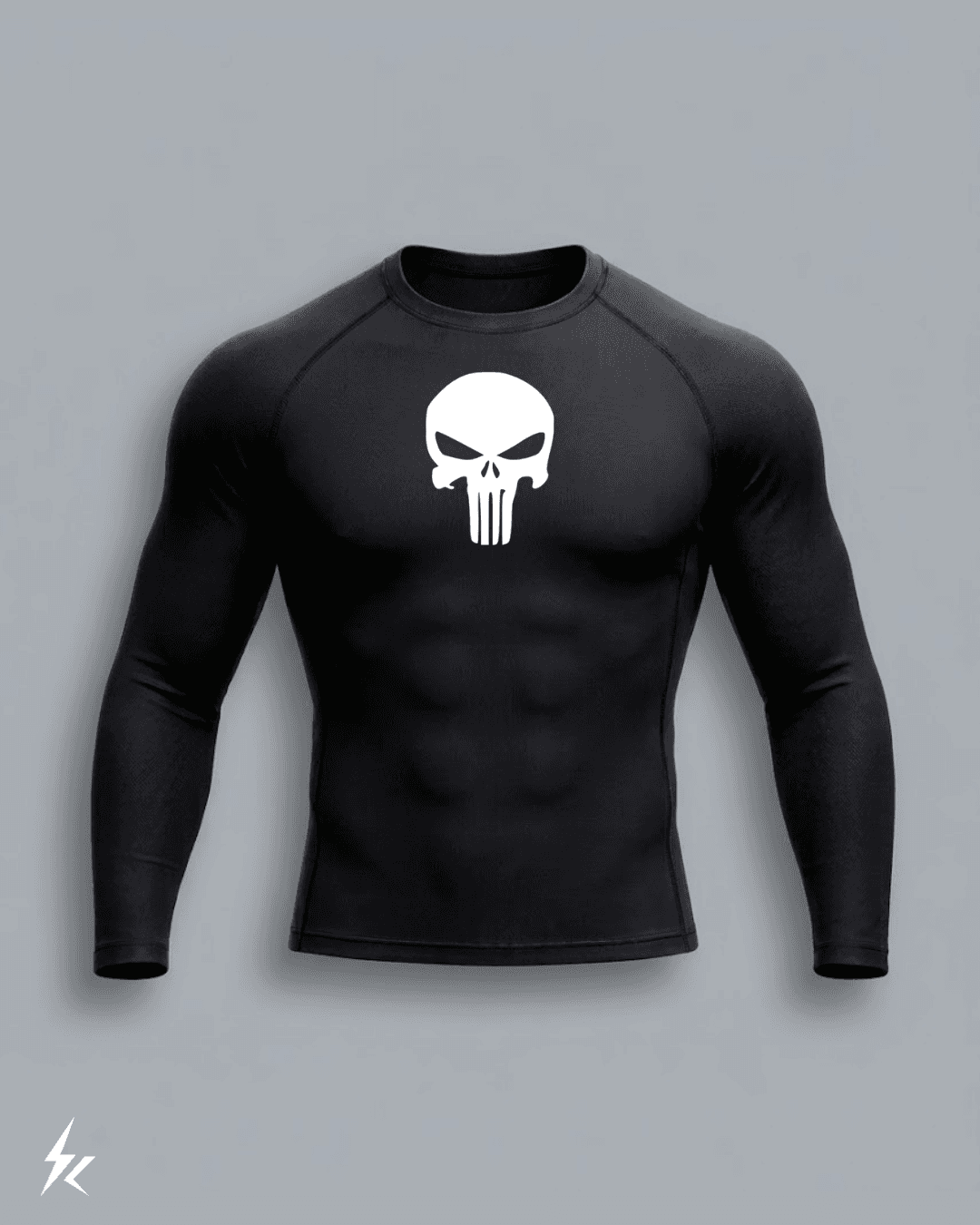 PUNISHER COMPRESSION SHIRT LONG SLEEVES